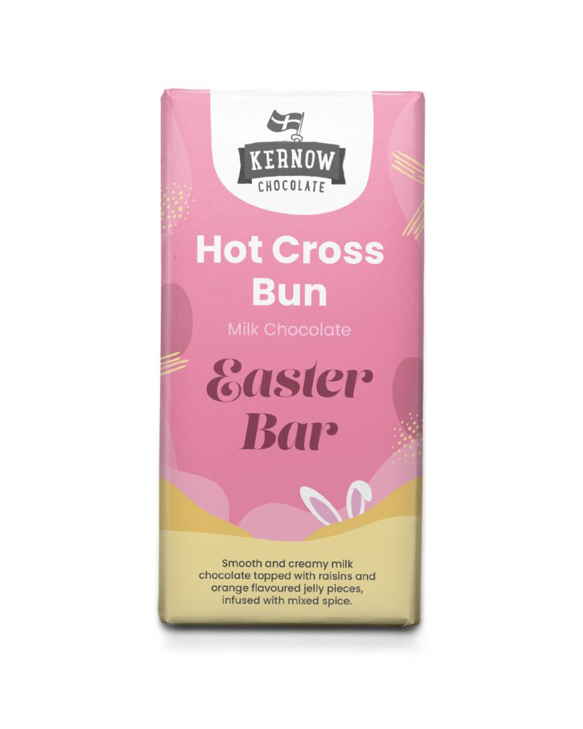 hot cross bun chocolate bar