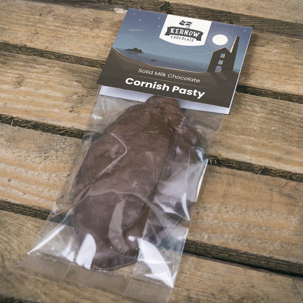 Bagged Pasty 70g Milk Chocolate Kernow Chocolate